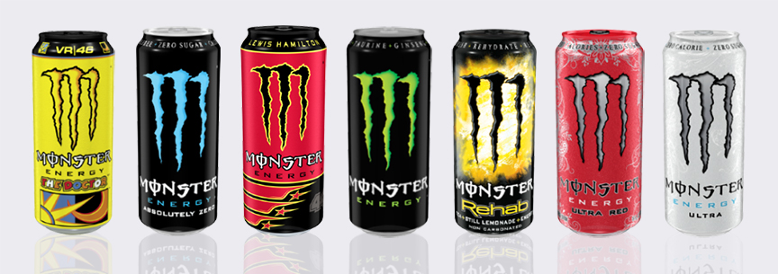 Beverage Can Size - Monster