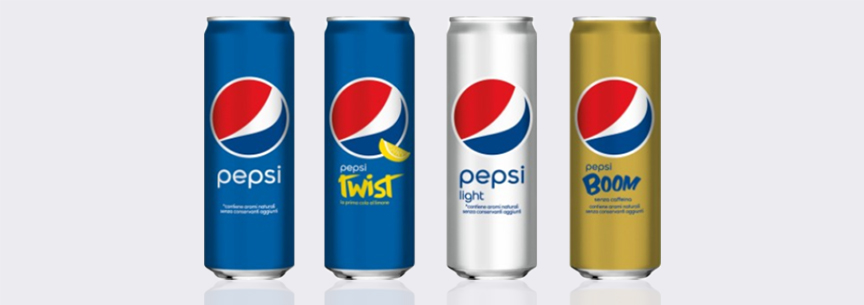 Beverage Can Size - Pepsi