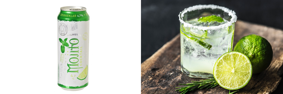 Halmstad Mojito in cans - Metal Packaging Europe
