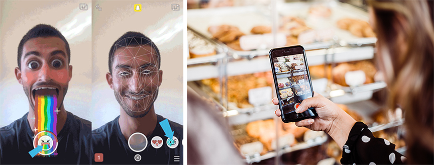 Augmented Reality - Snapchat
