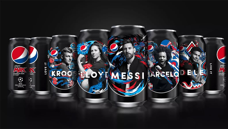 Cans Fifa World Cup Russia 2018 Pepsi Cola